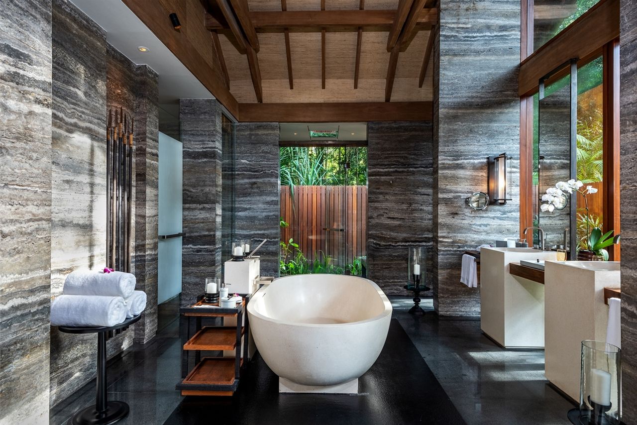 Das elegante Badezimmer 