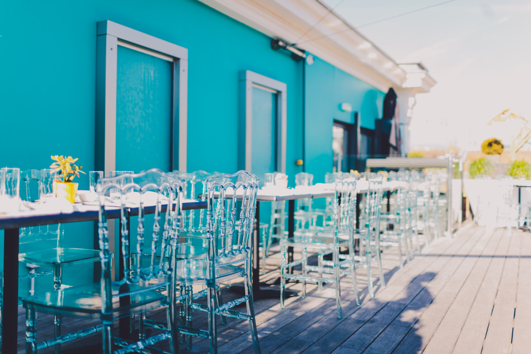 Frühstücken auf der Sonnenterrasse