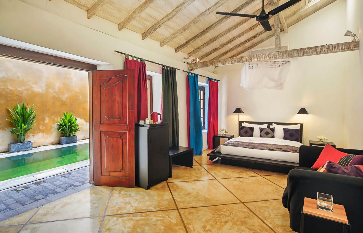 Stilvoller Rückzugsort. 