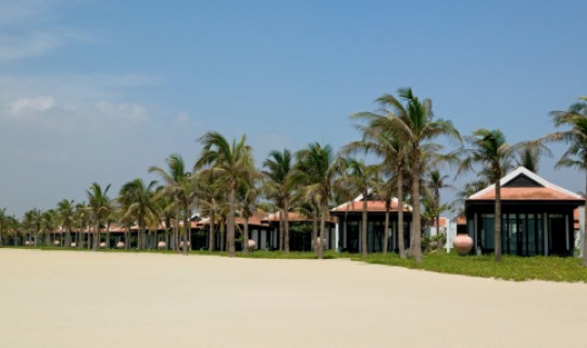 Traumhafte Lage der Beachfront Villen