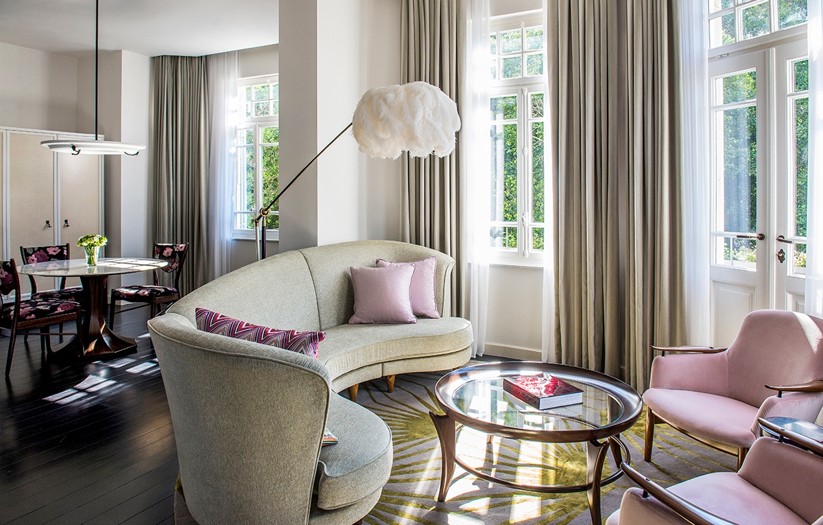 Eleganten Desig in der Corner Suite