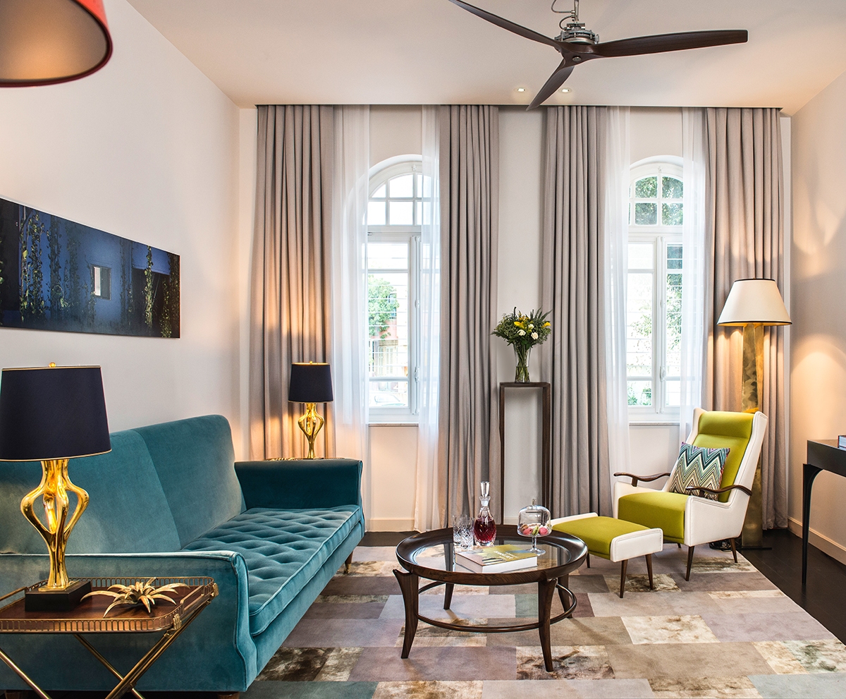 Moderne Akezente in der Garden Suite