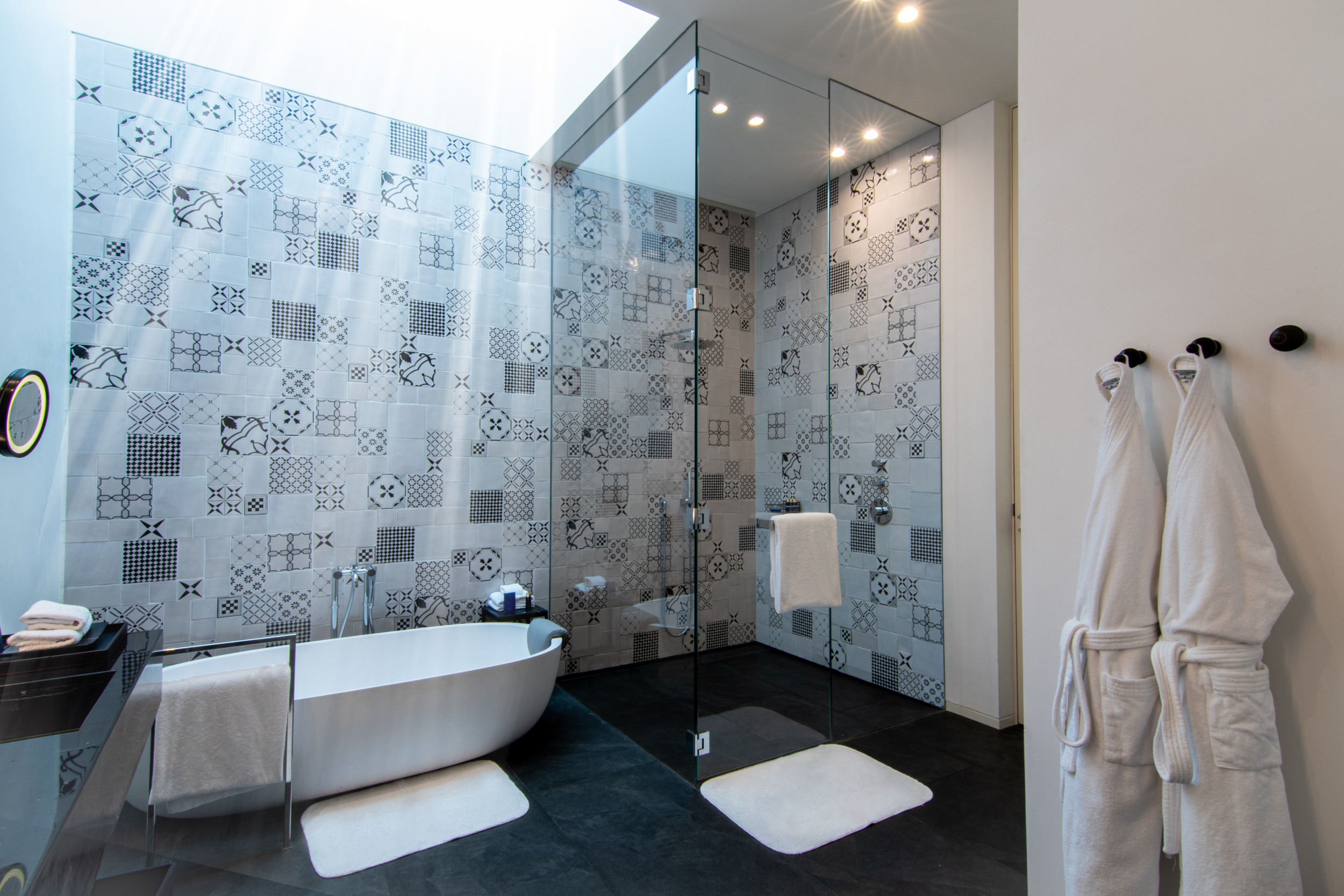 Modernes Design der Deluxe Suite