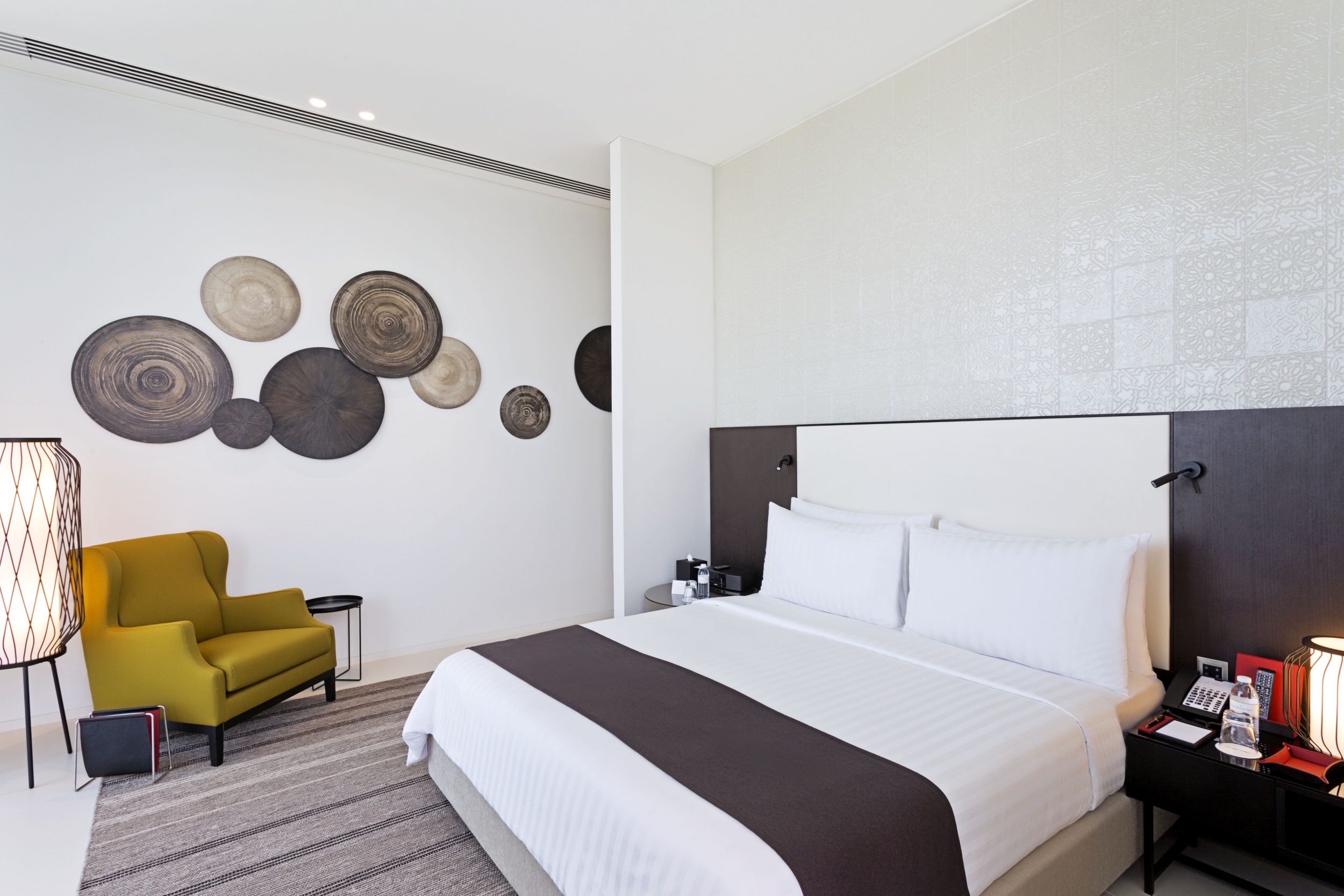 Schlichtes Design in der Kohinoor Suite