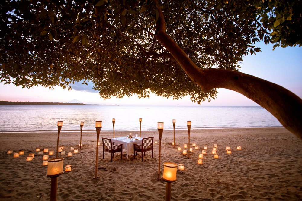 Genießen traumhafte Momente zu zweit