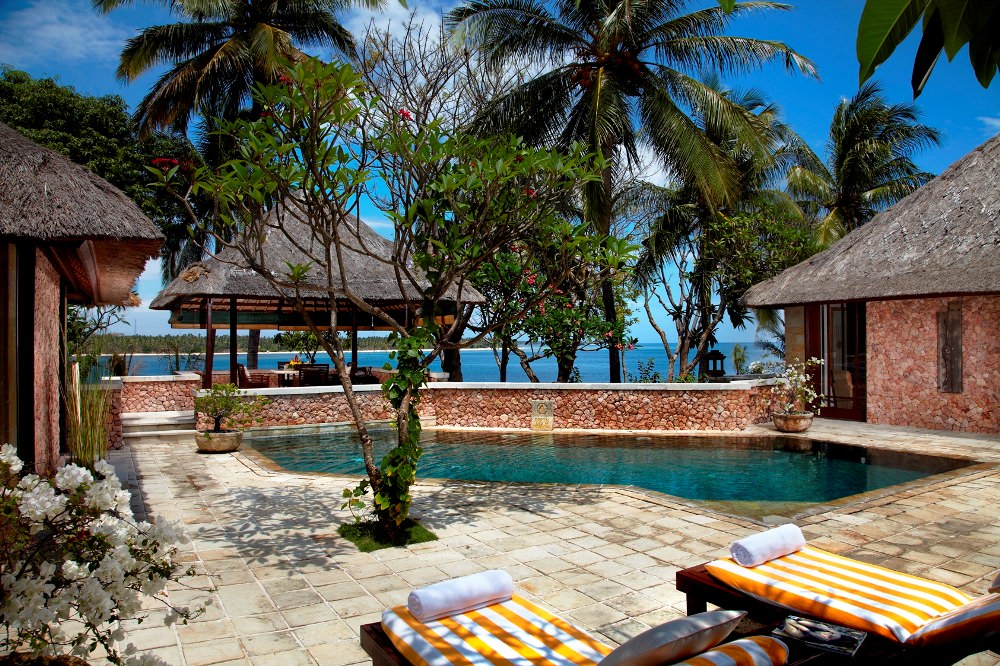 Entspannen Sie am privaten Pool 