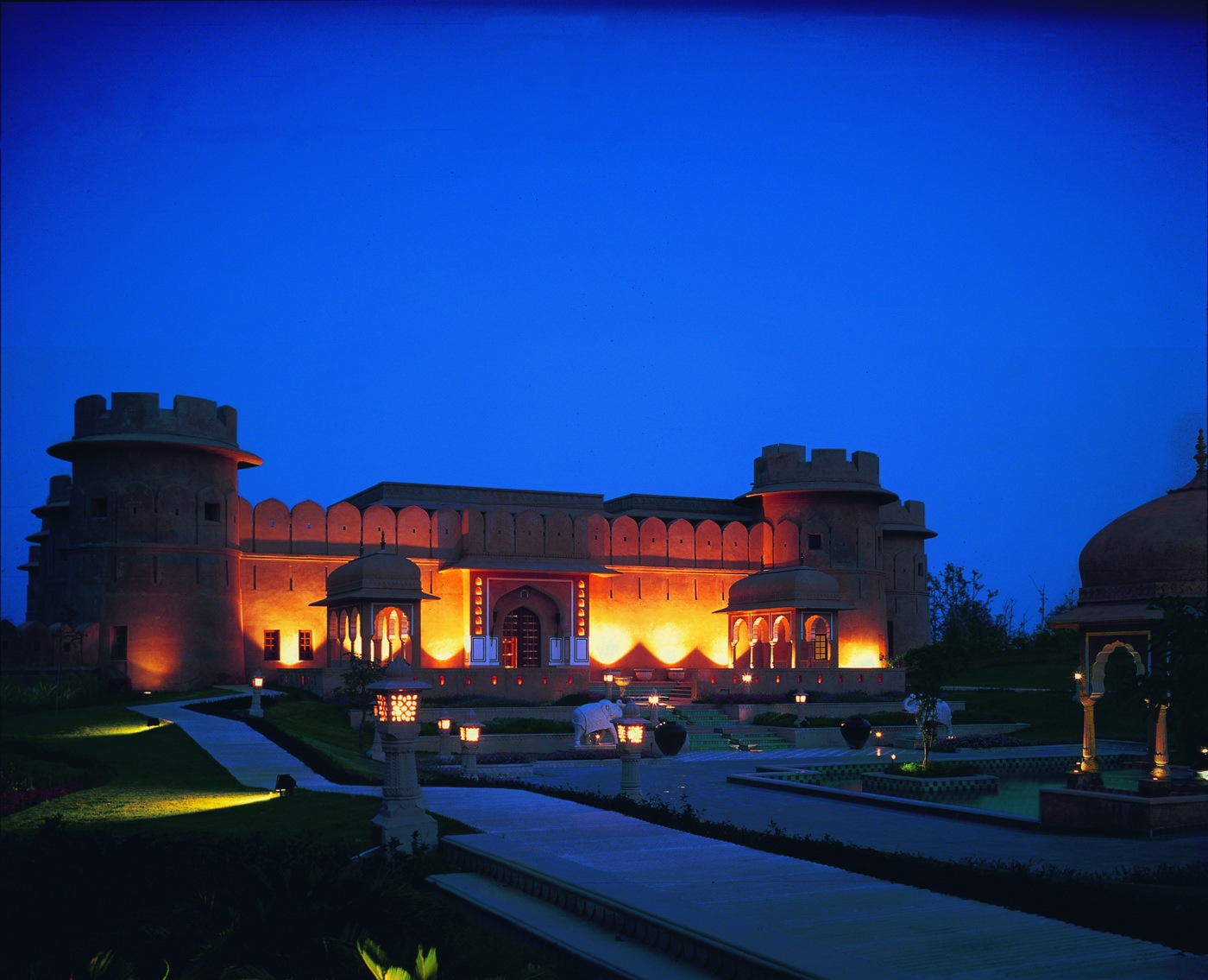 Genießen Sie die wunderschöne klare Nacht