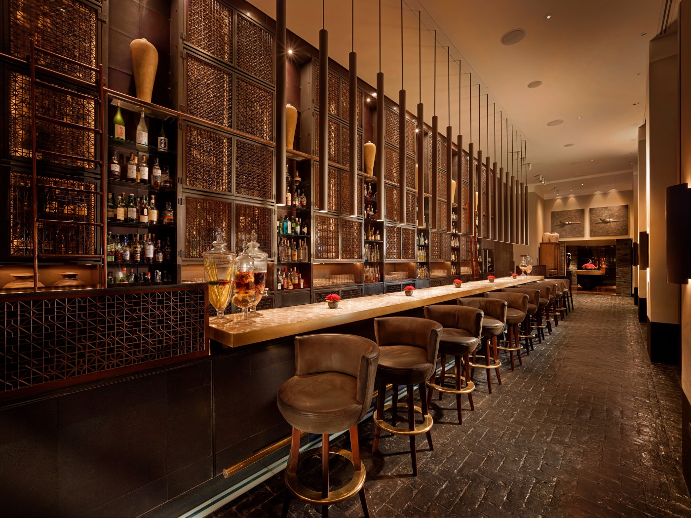 Entspannen Sie sich an der Bar 