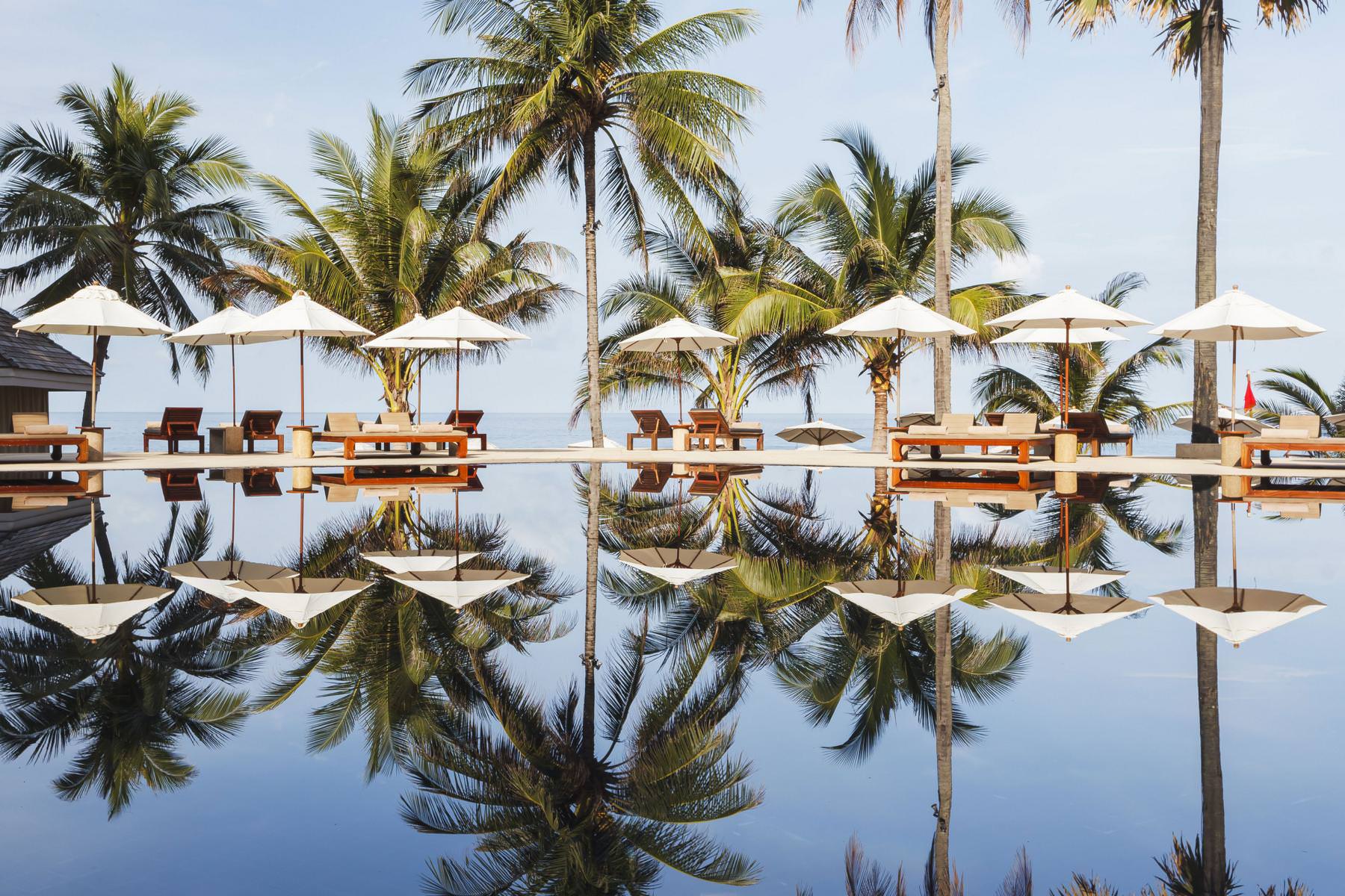 Entspannen Sie am Inifinity Pool