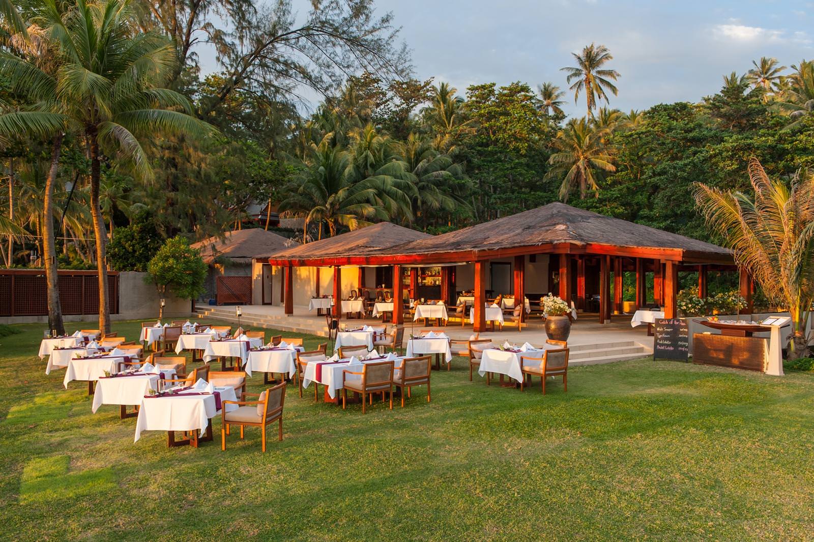 Dinieren Sie im Freien