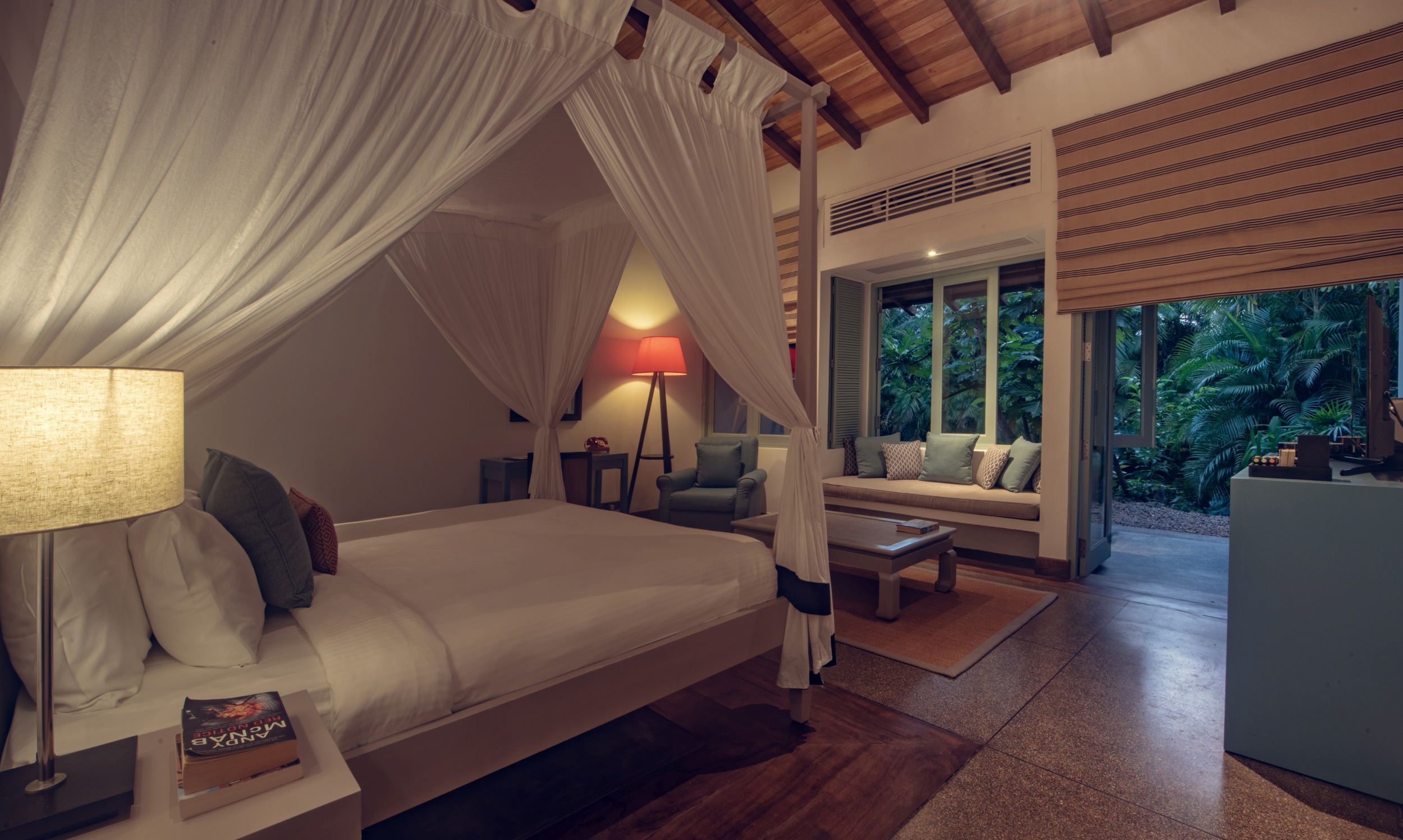 Balinesischer Stil in der Garden Suite