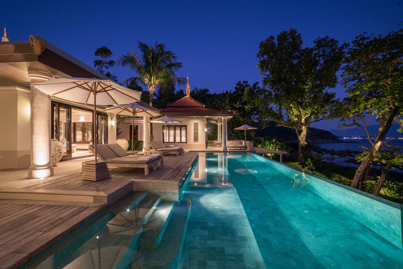 Private Villen mit eigenem Infinity Pool