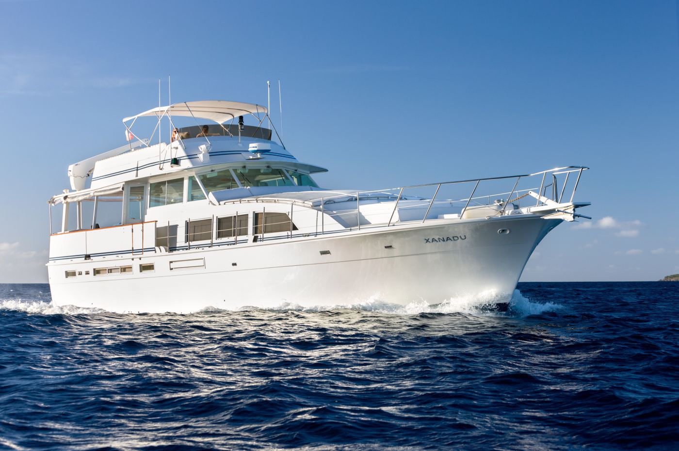 Xanadu - die Hoteleigene Privatjacht 