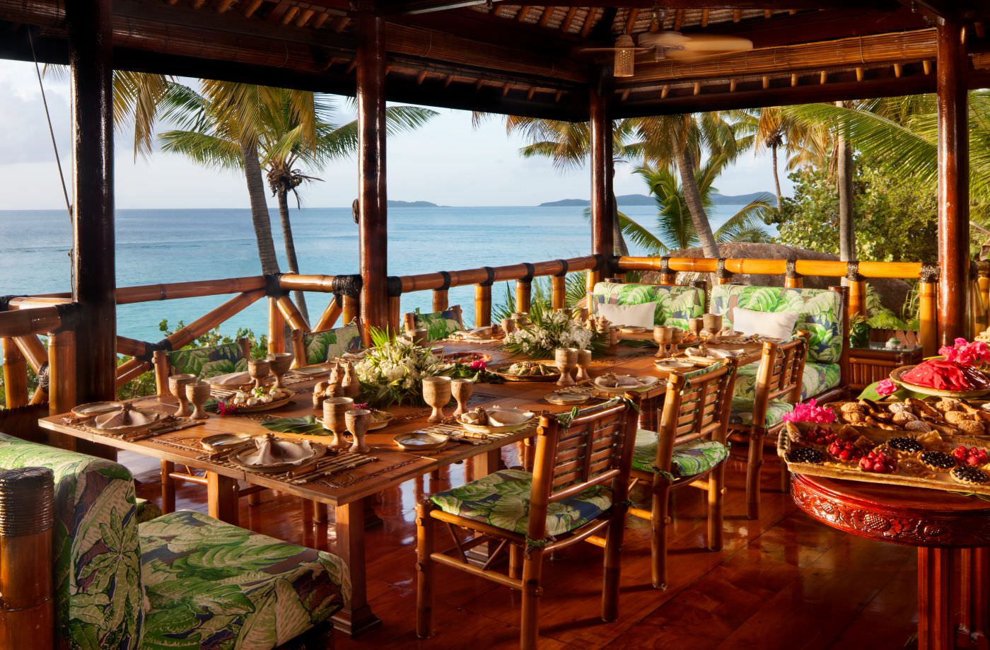 Speisen Sie im Bali Haus mit fantastischem Ausblick