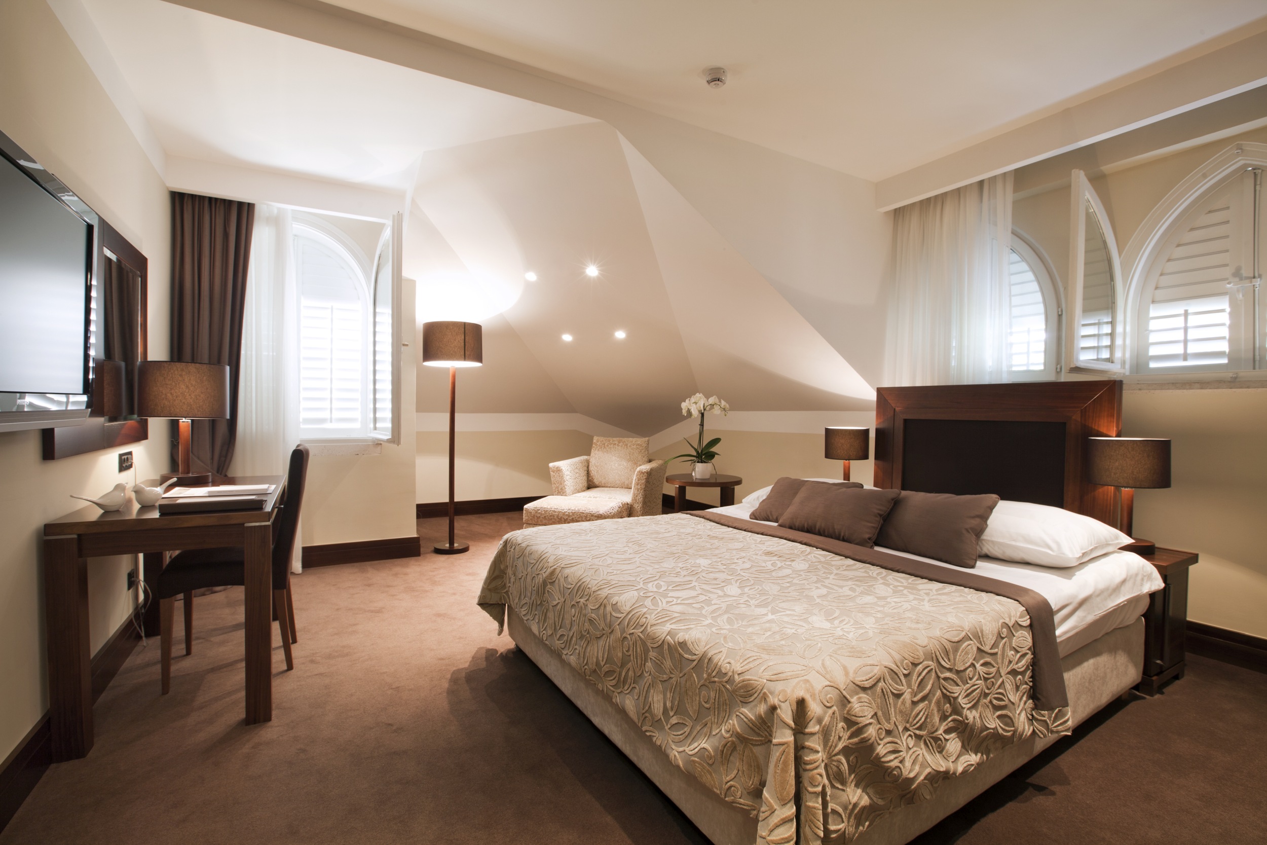 Modernes Design in der Deluxe Suite