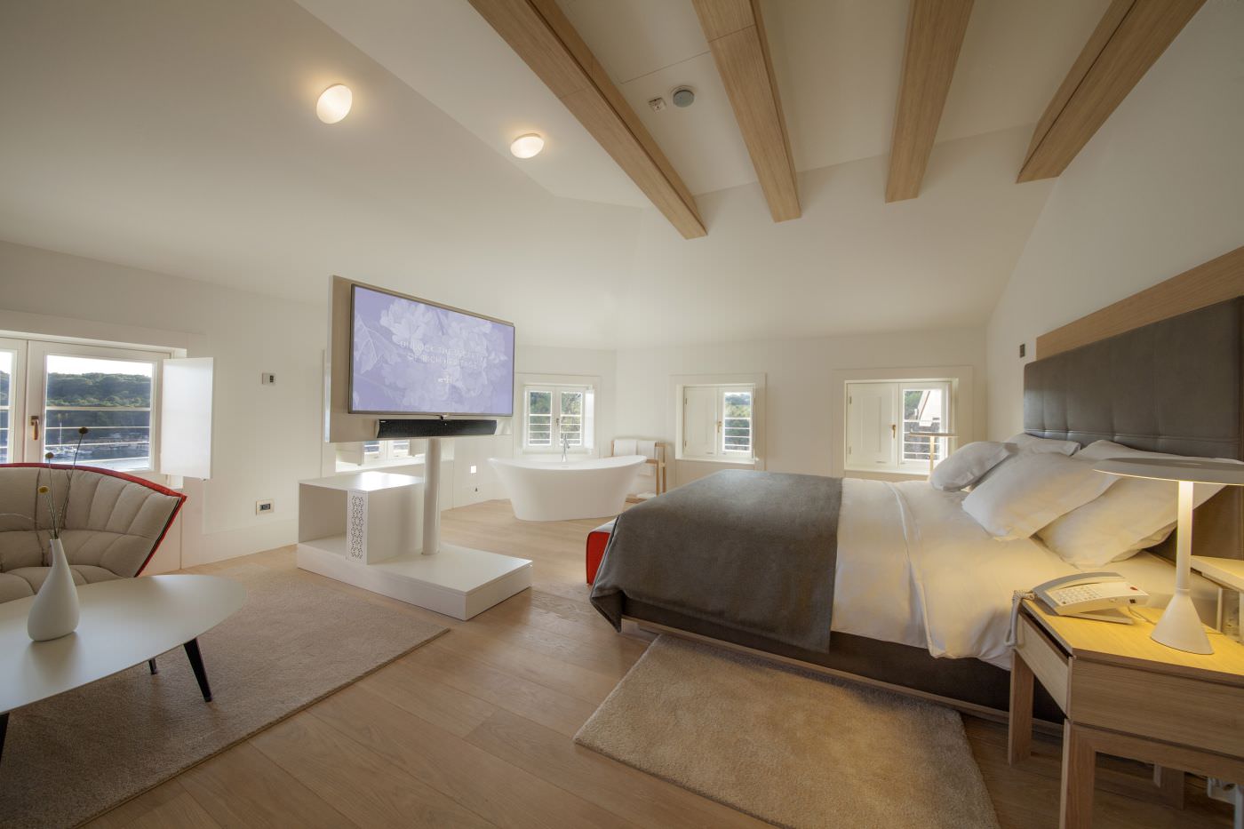 Helles und freundliches Interieur