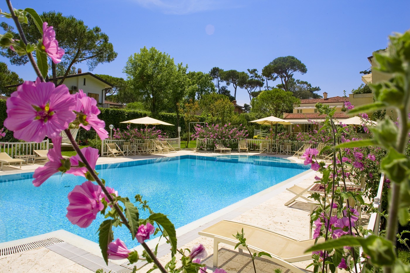 Entspannen Sie am Pool 