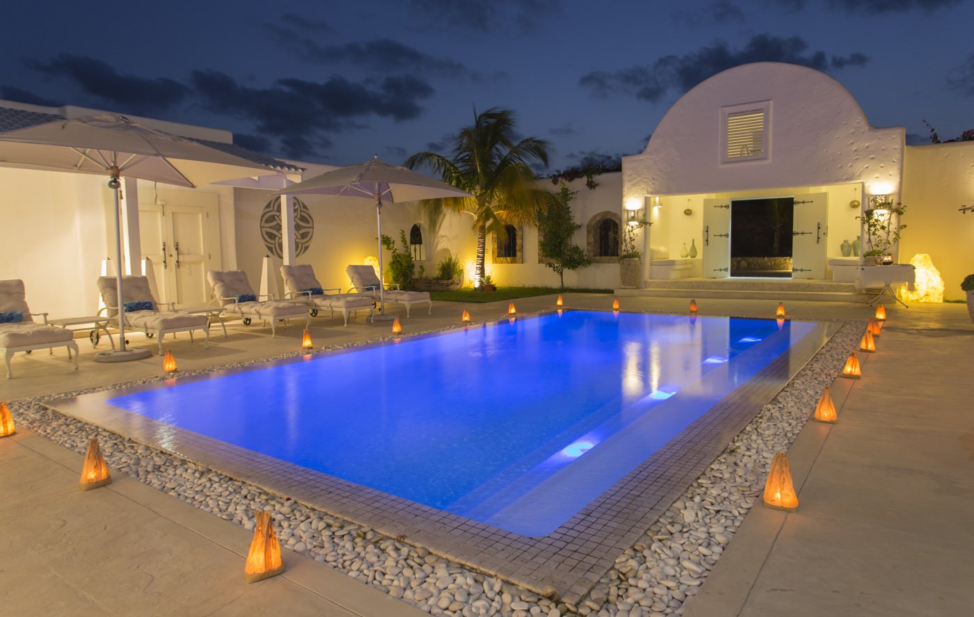 Exotisches Flair am Abend