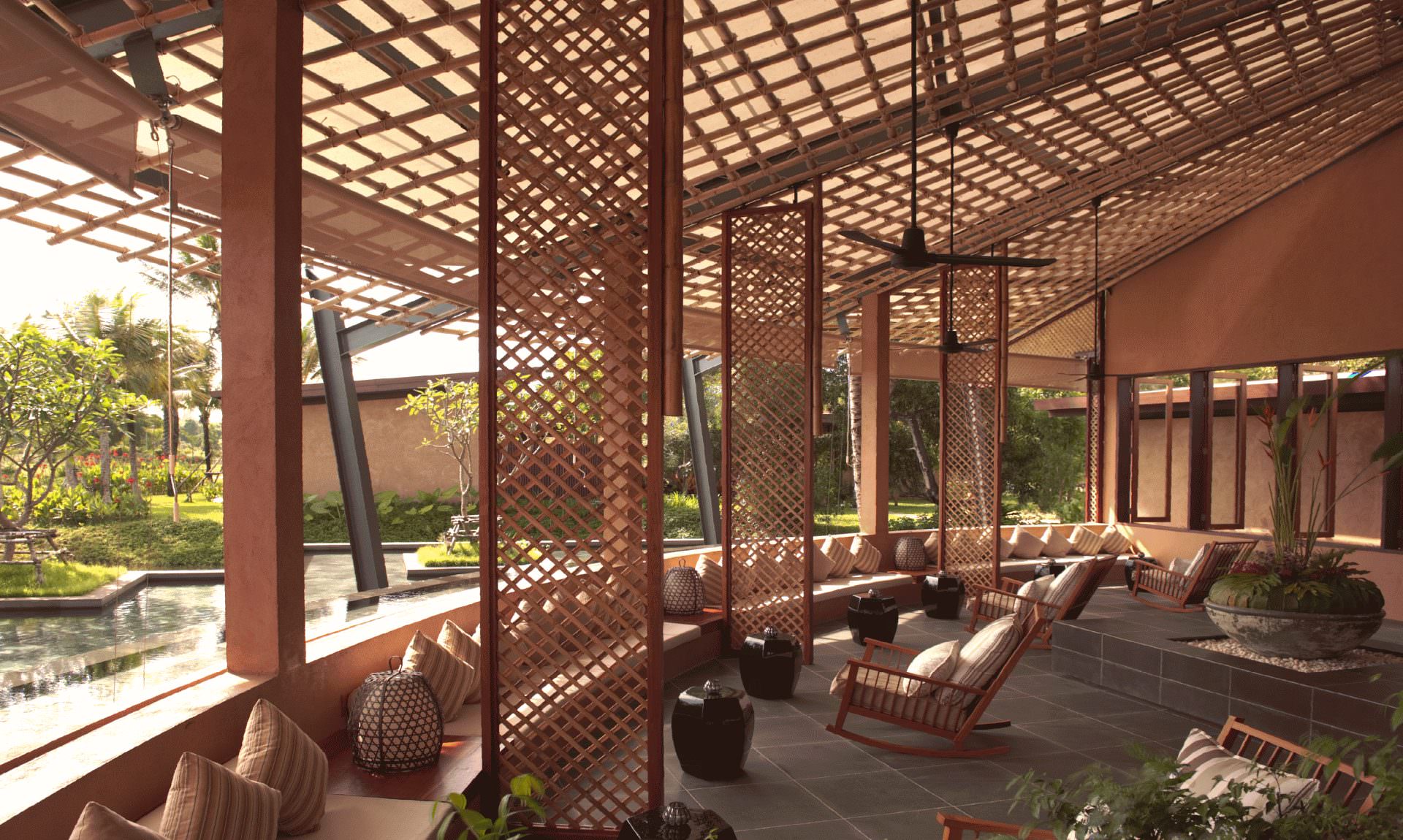 Die Lobby lädt zum Verweilen ein