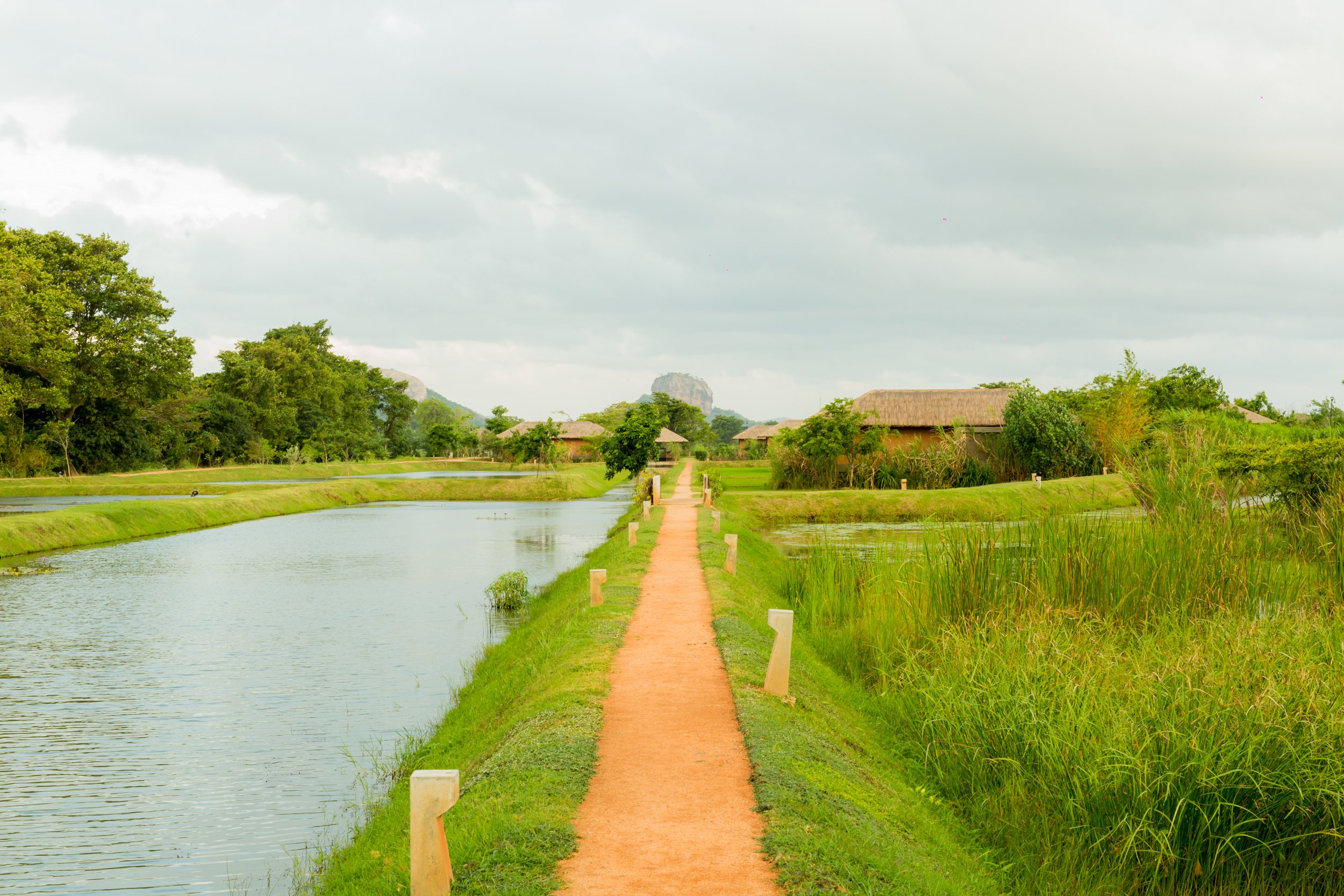 Spazieren Sie gemütlich durch die Anlage