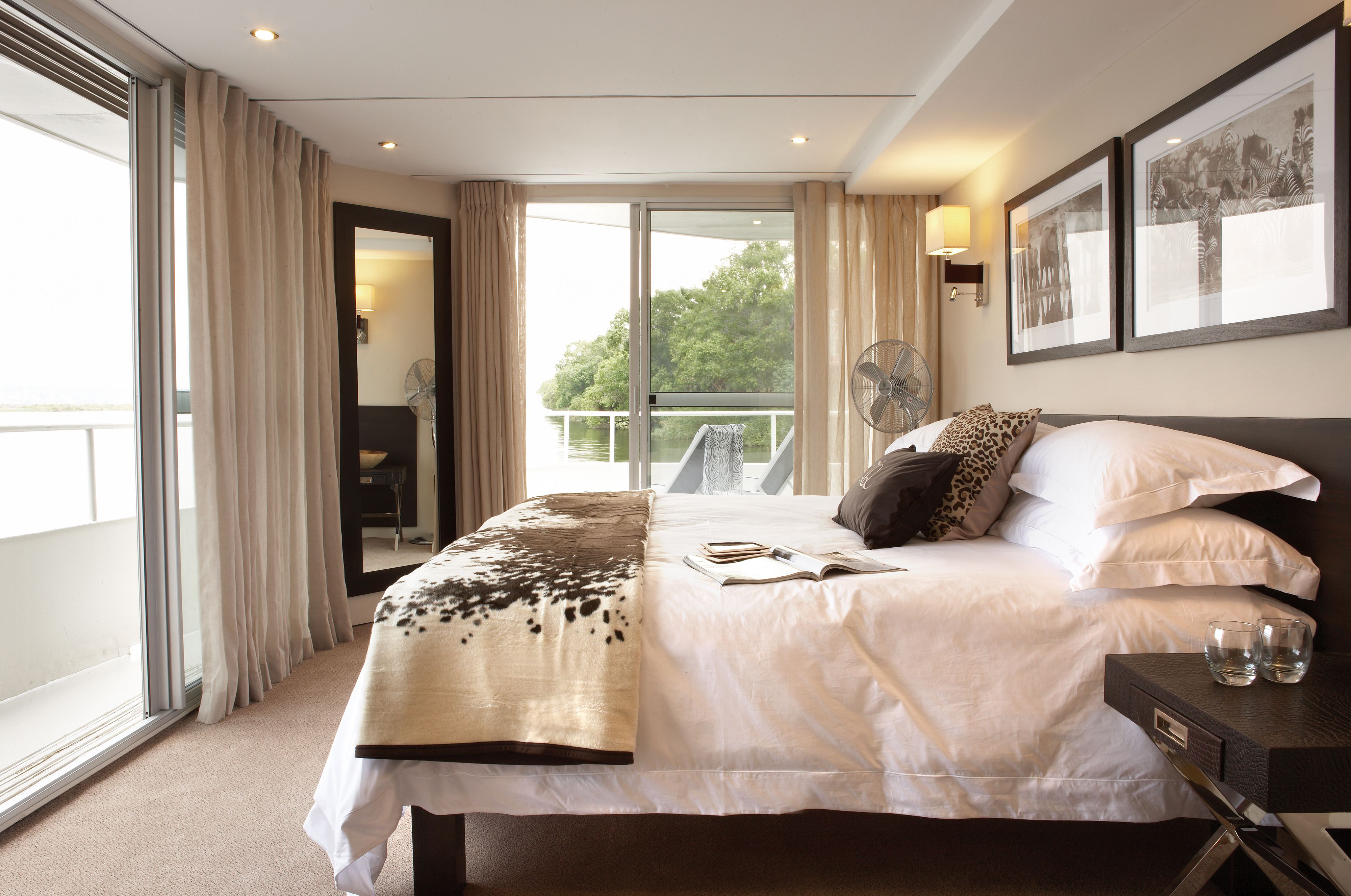 Eine der komfortablen Suiten 