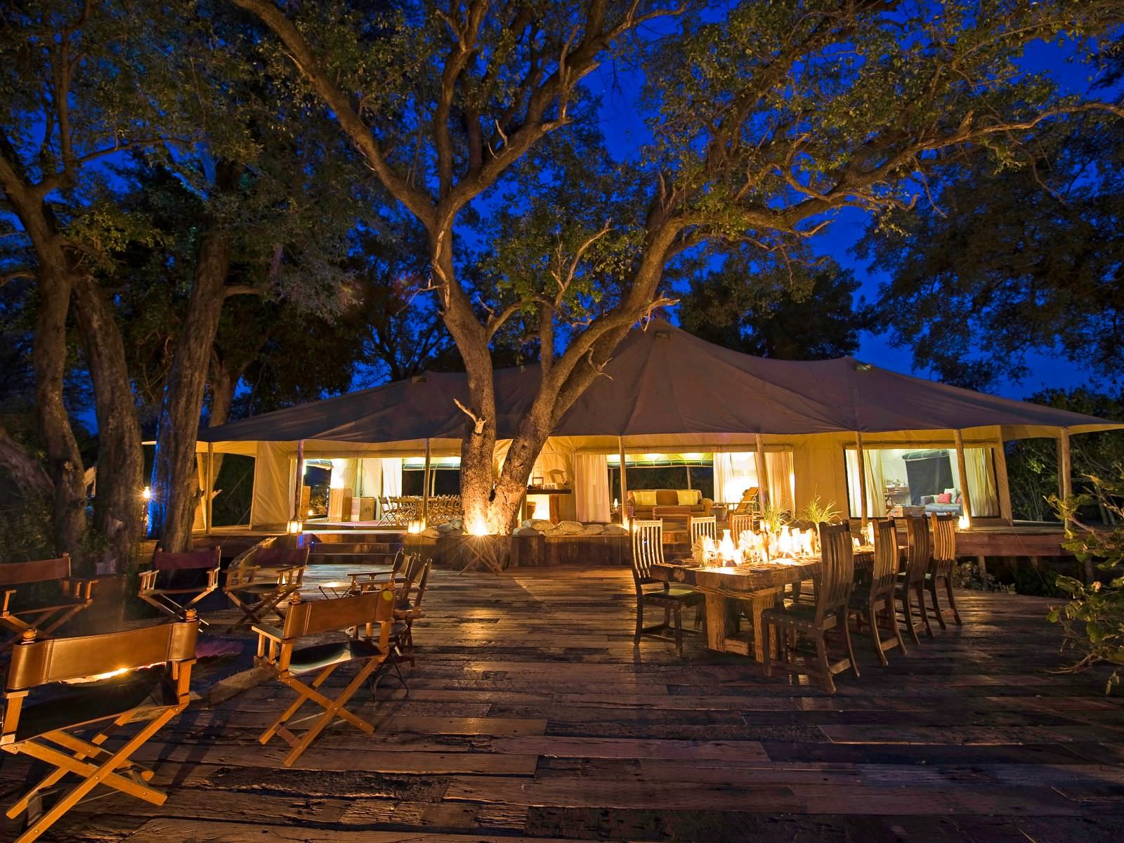 romantische Abendstimmung