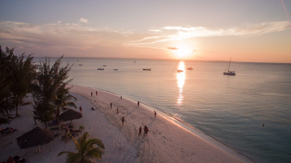 Zeit den Sonnenuntergang zu bestaunen