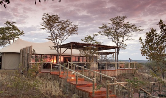 Das Elephant Camp nahe der imposanten VicFalls Das Elephant Camp nahe der imposanten VicFalls
