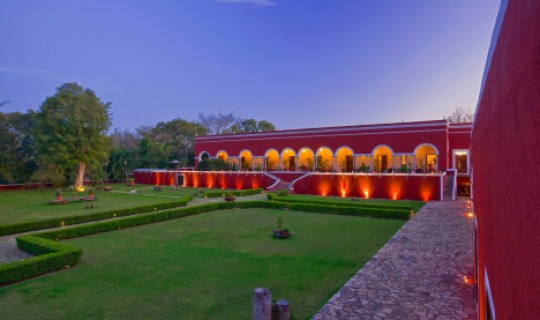 Geniessen Sie die Abendstimmung auf der Hacienda