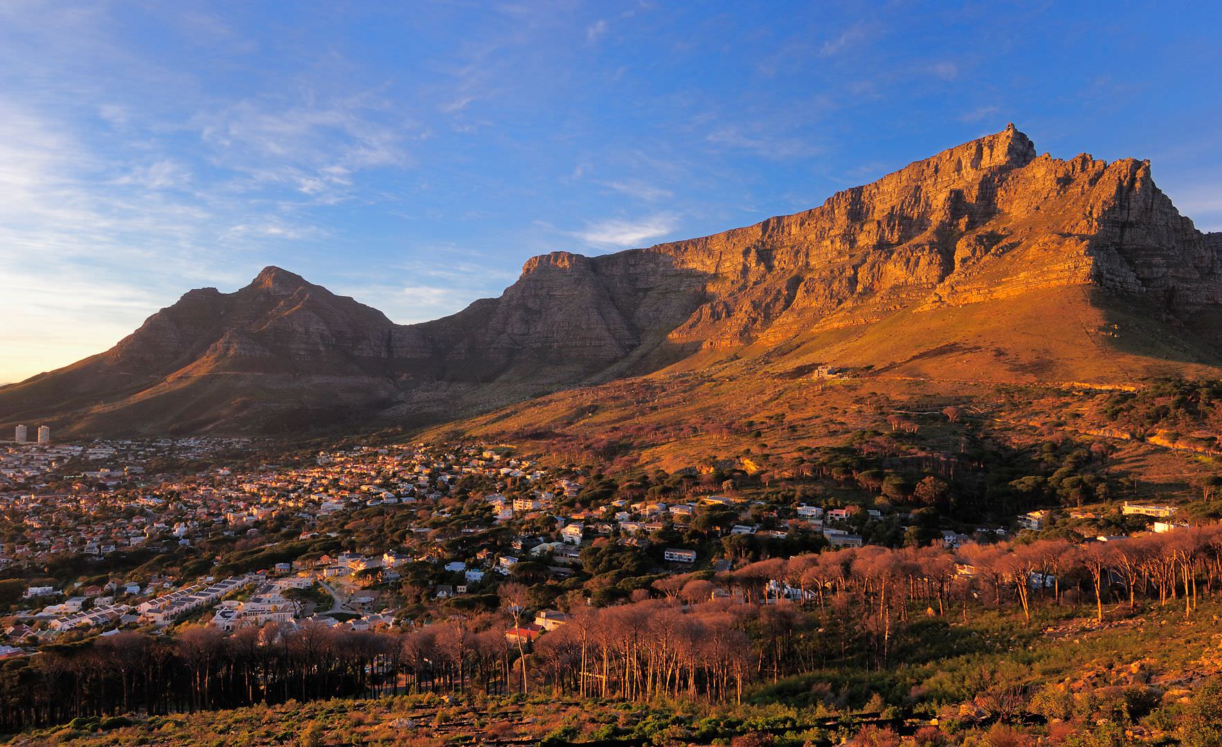 Der majestätische Tafelberg