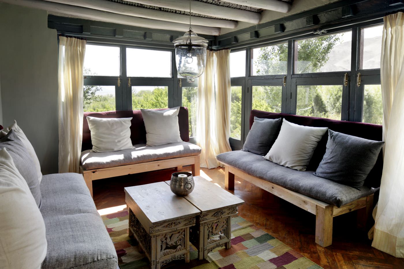 Das Wohnzimmer Ihres gemütlichen Berghäuschens