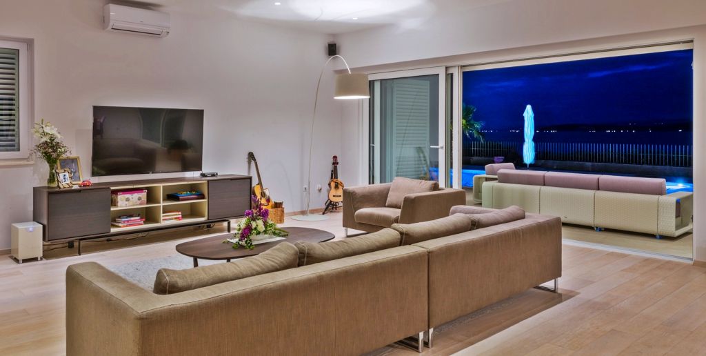 Der gemütliche und offene Wohnbereich