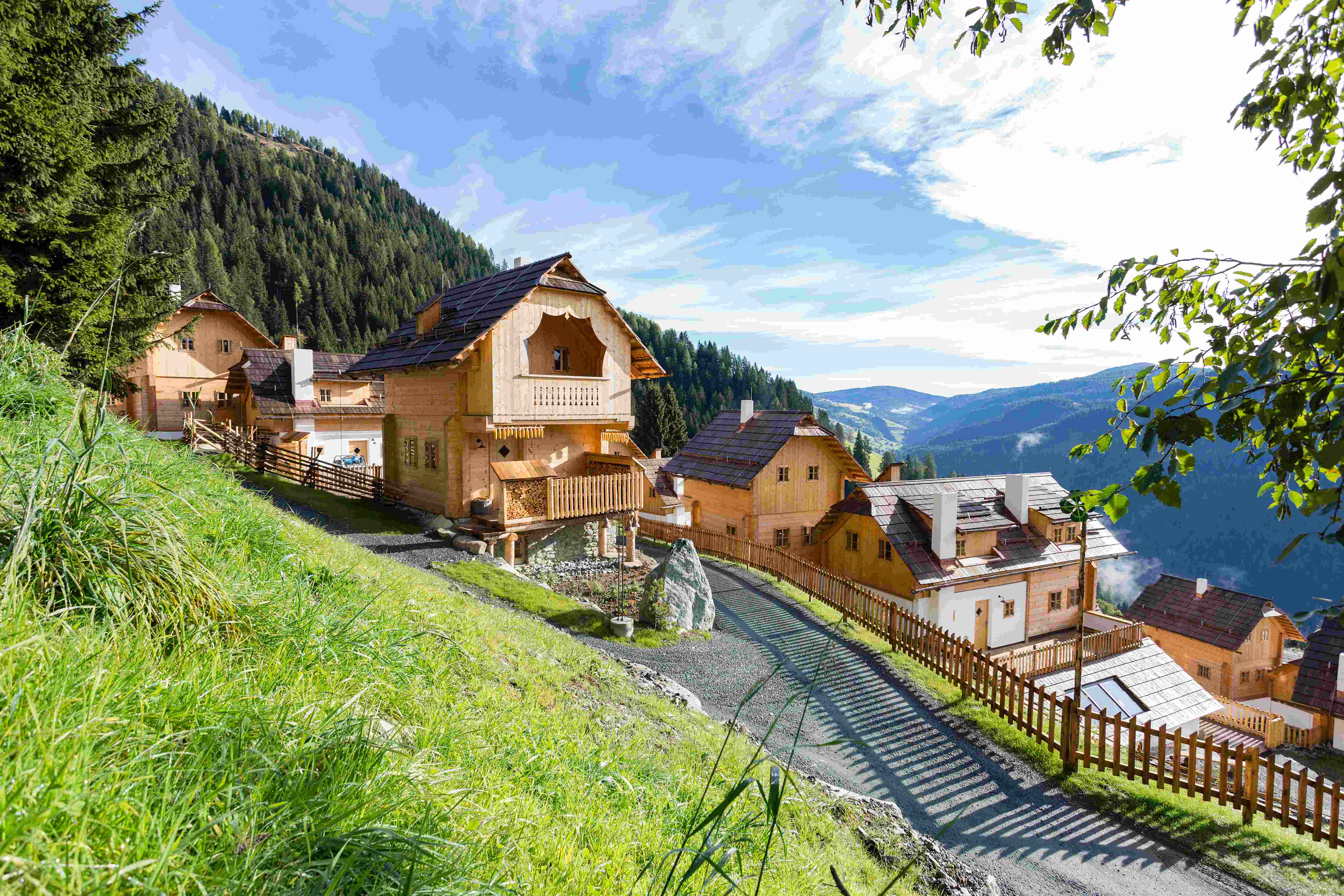 Genießen Sie die wunderschöne Berglandschaft