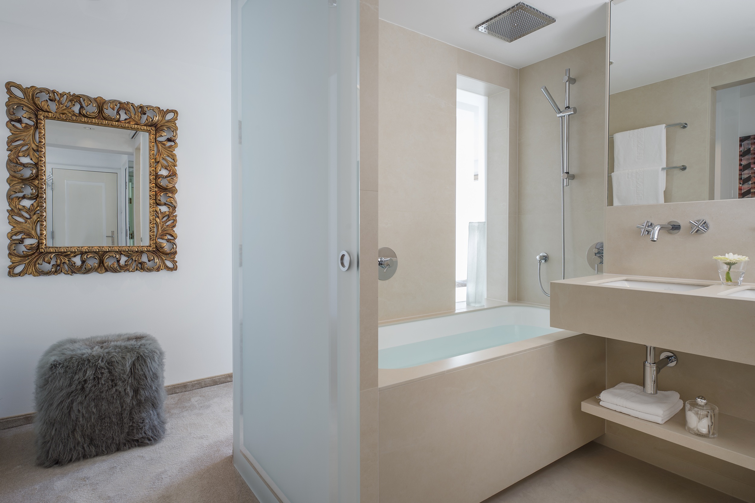 Das Badezimmer in schickem Design