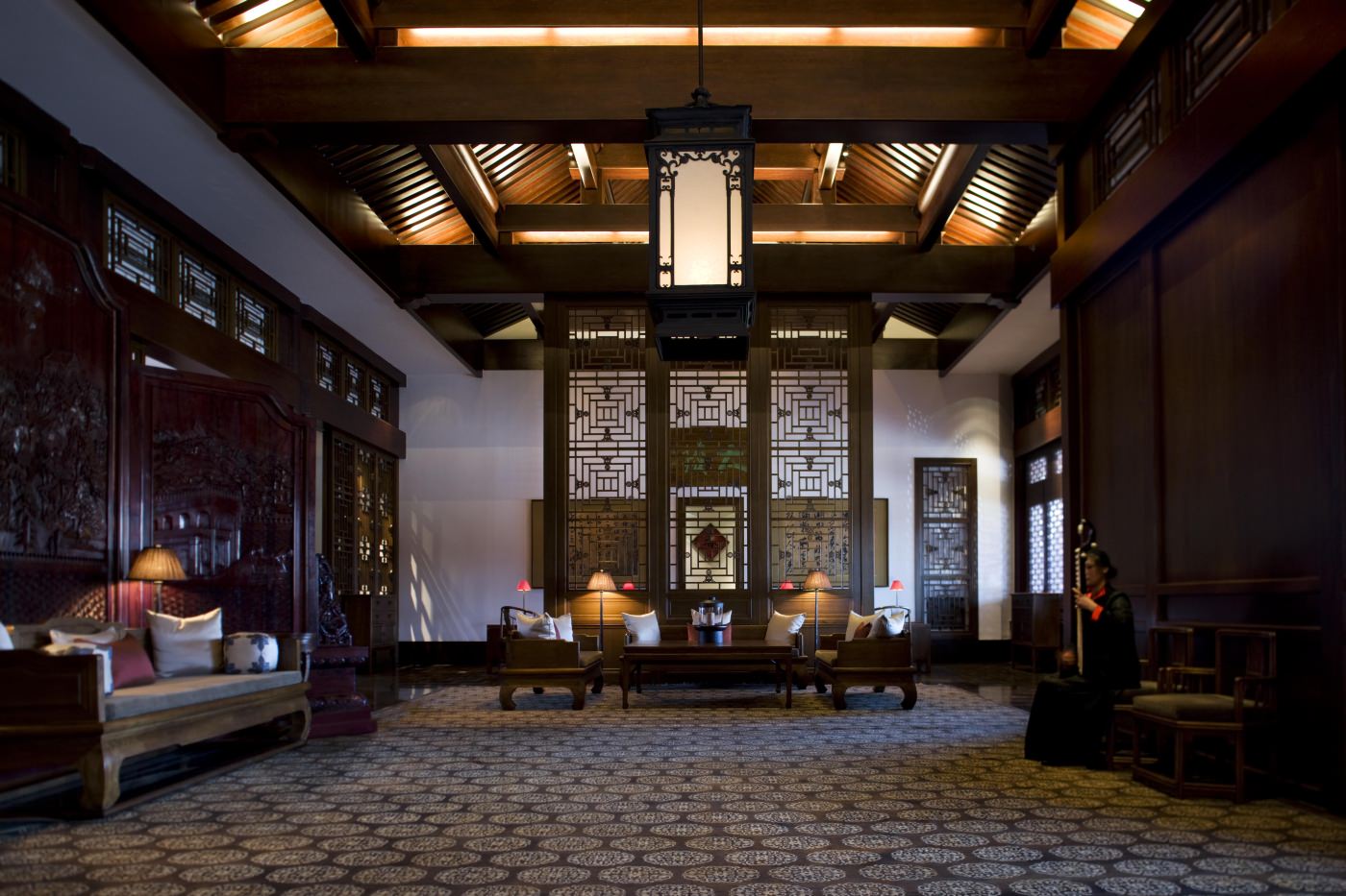 Herzlich Willkommen in der Lobby des Resorts