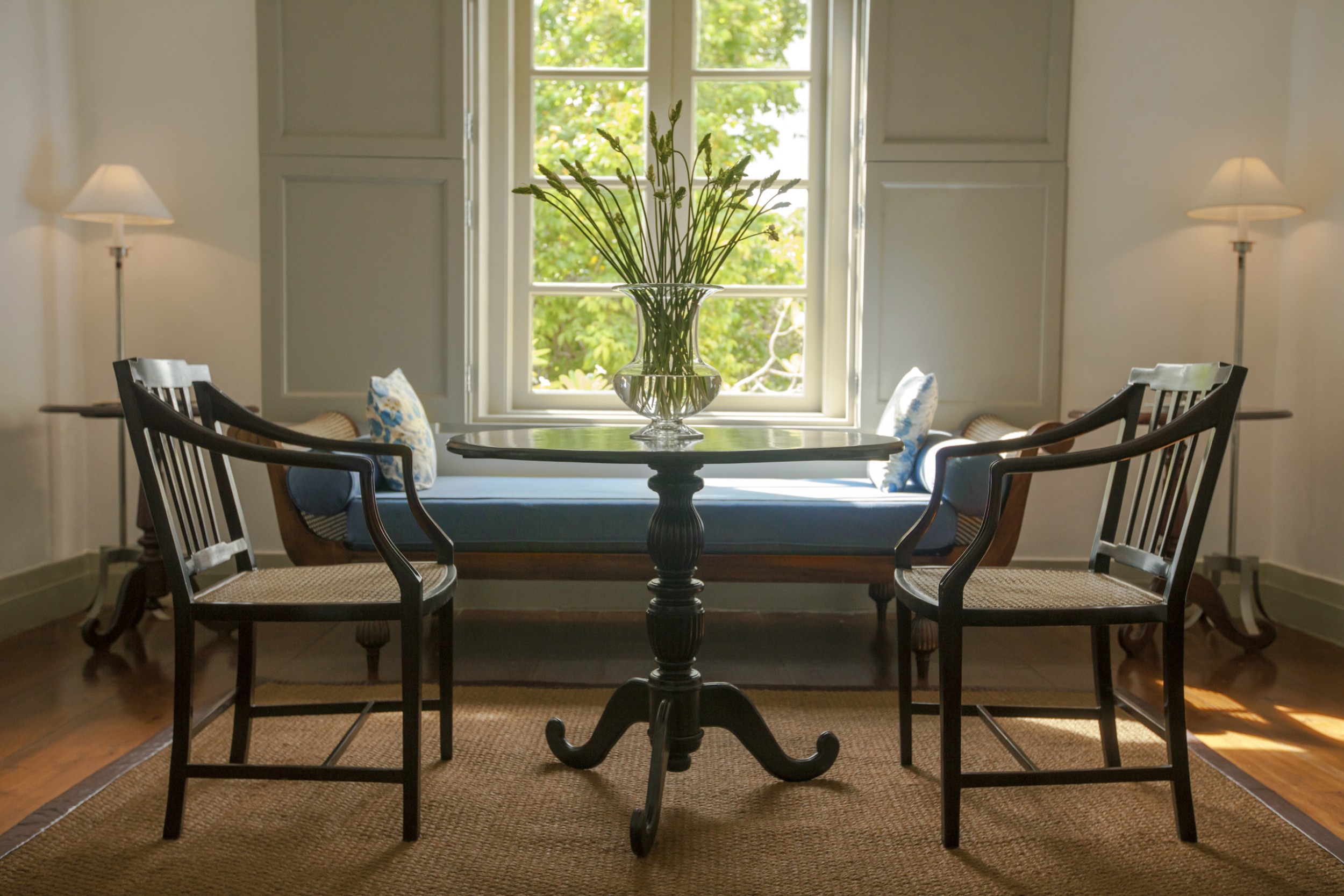 Historisches Ambiente im Wohnbereich