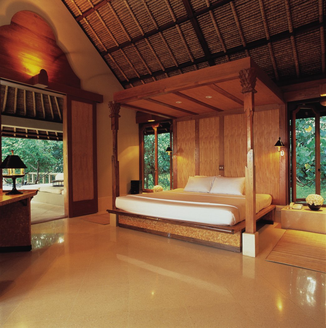 Traumhaft balinesisches Interieur der Suiten