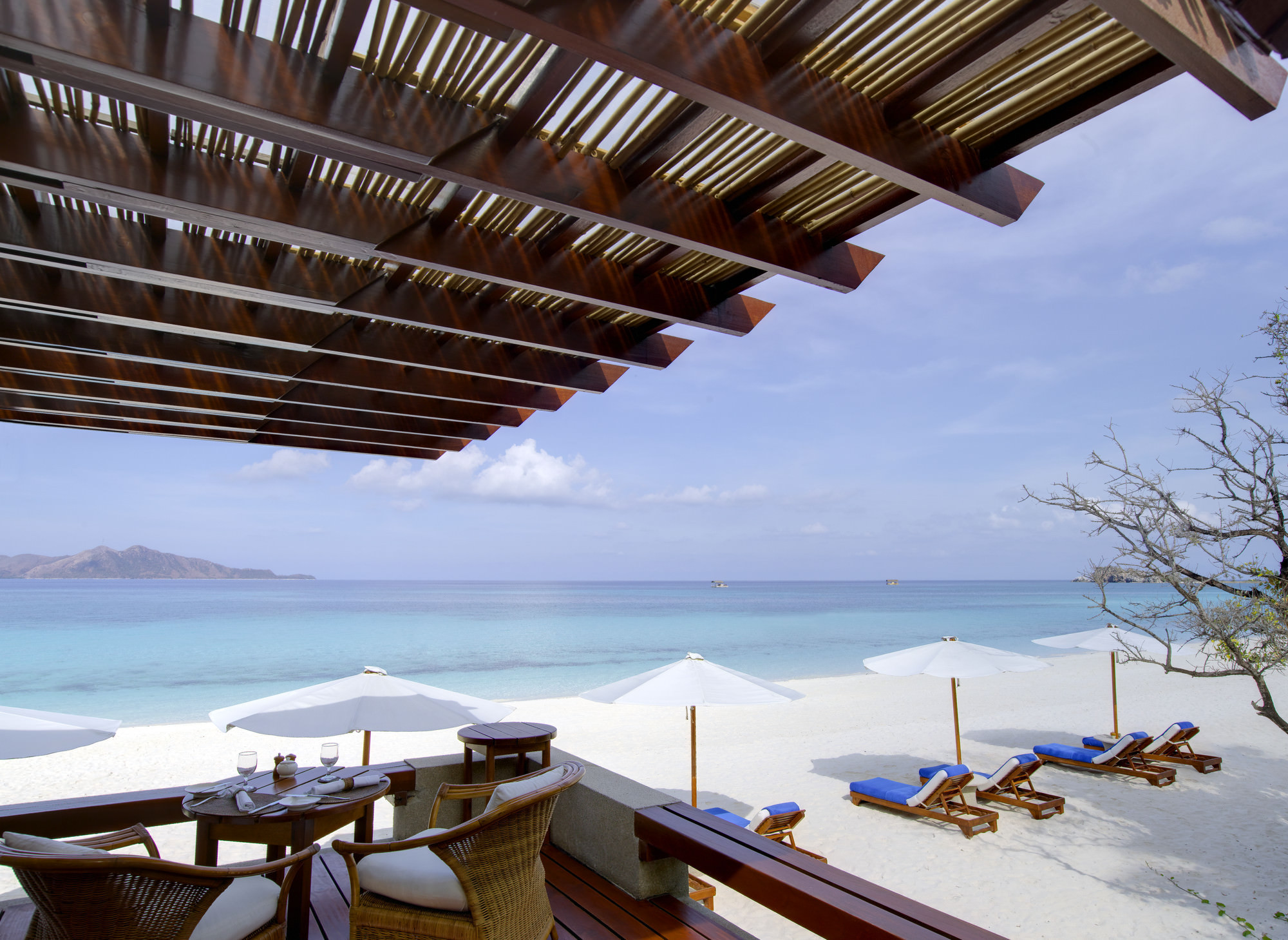 Fabelhafte Stunden im Beach Club des Amanpulo