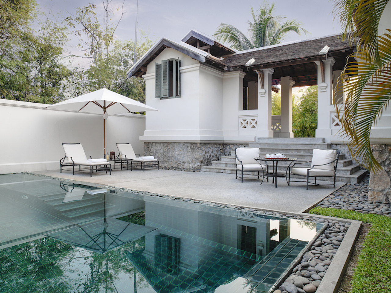 Genießen Sie die Ruhe an Ihrem privaten Pool