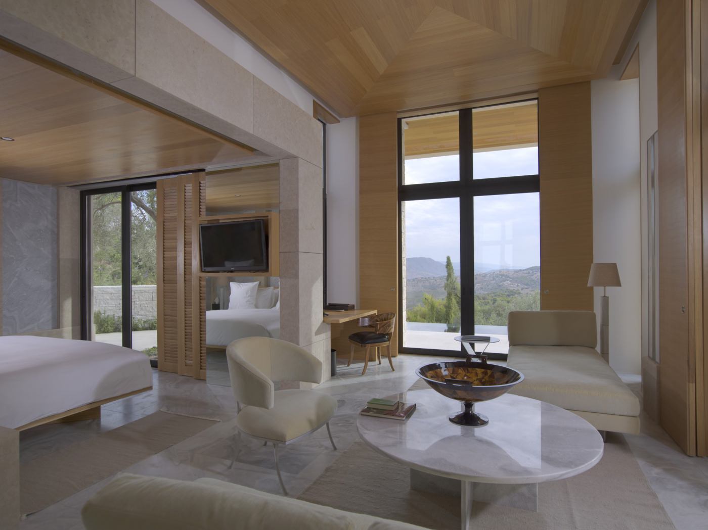 Hell und offene Einrichtung 