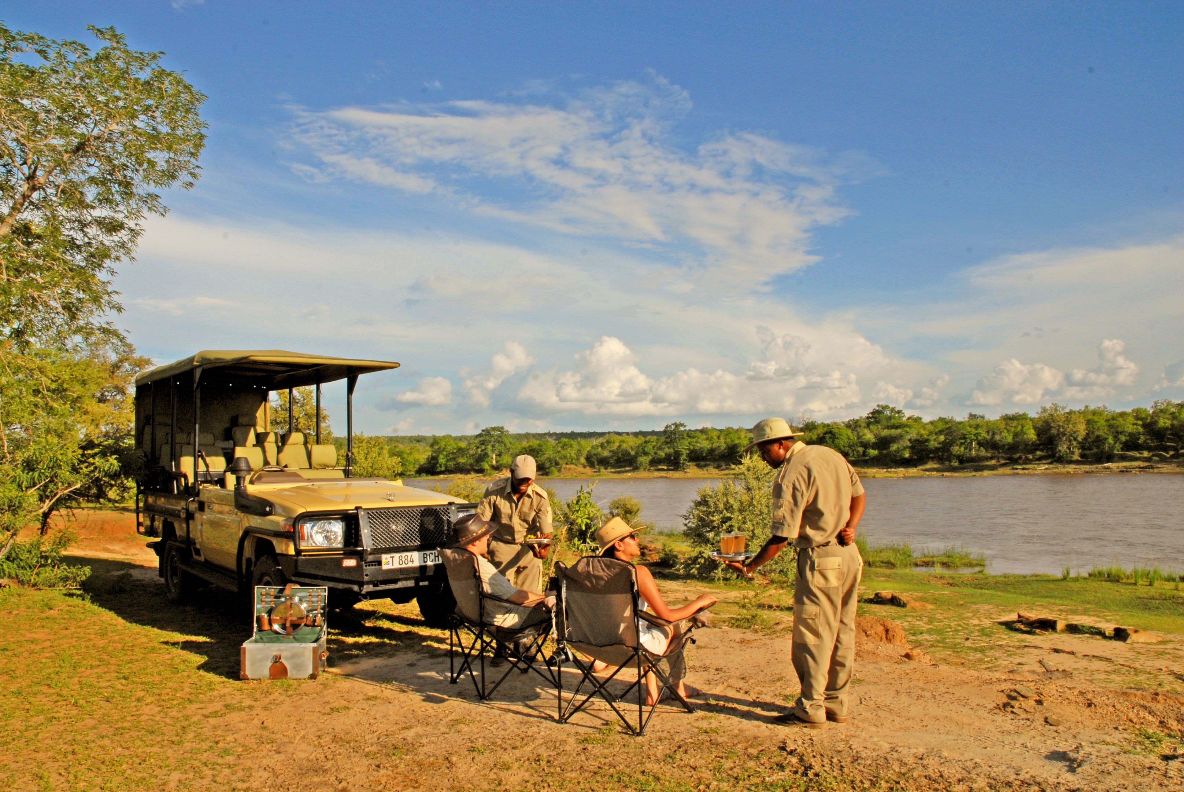 Picknickpause zur Stärkung