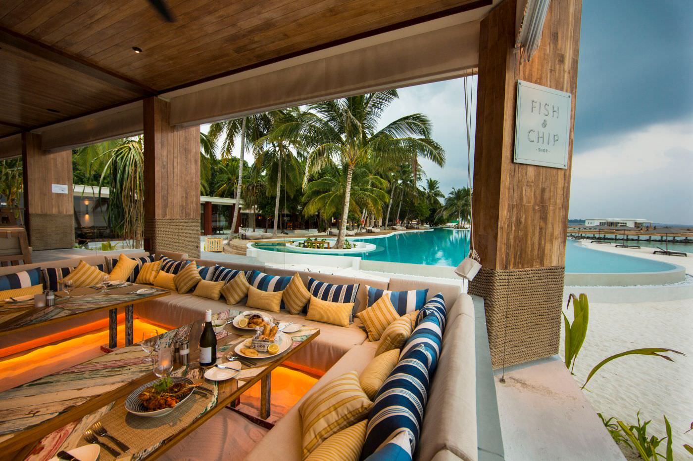 Leckeres Seafood im Fish & Chip Shop