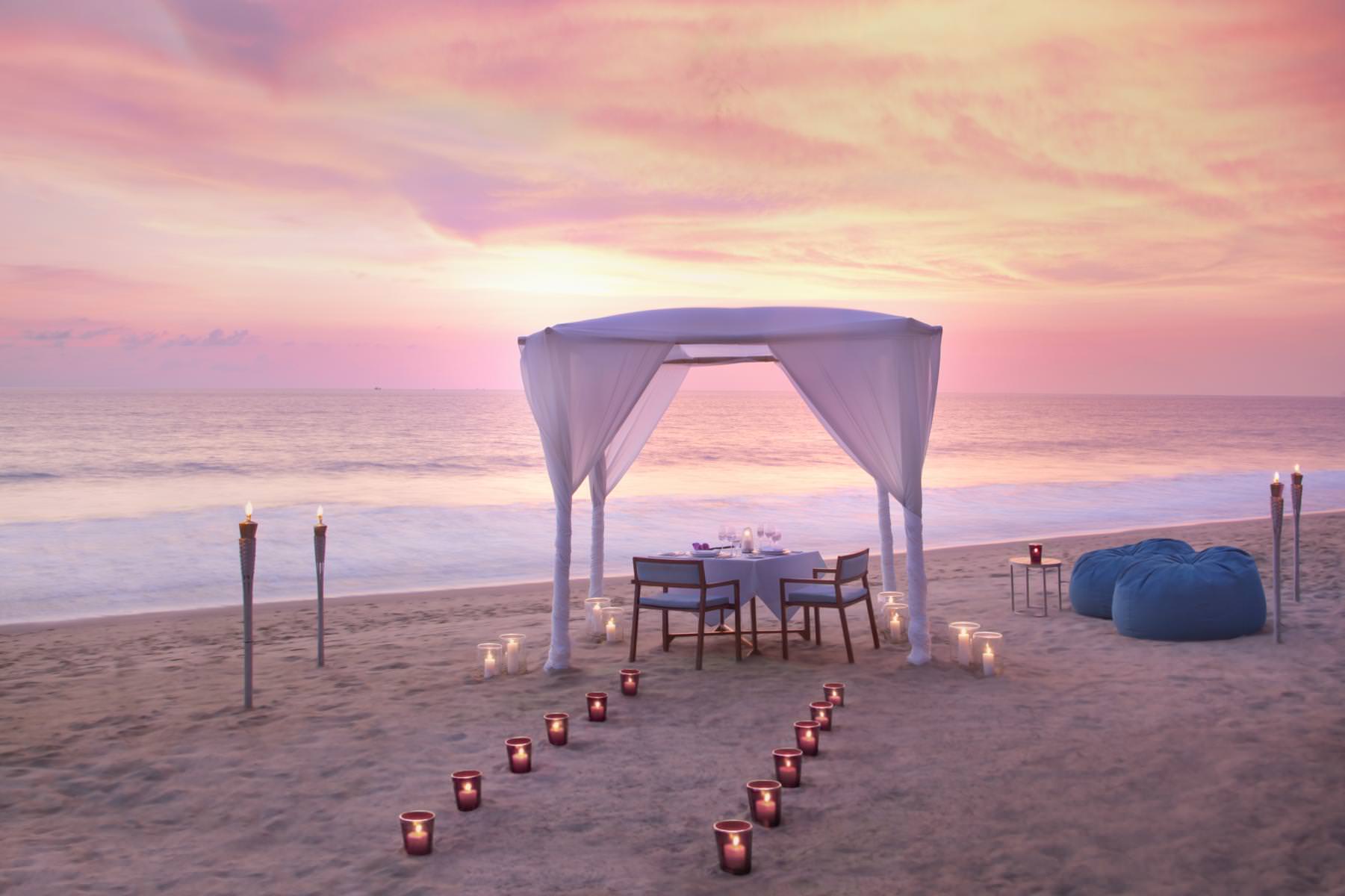 Dining by Design am Strand