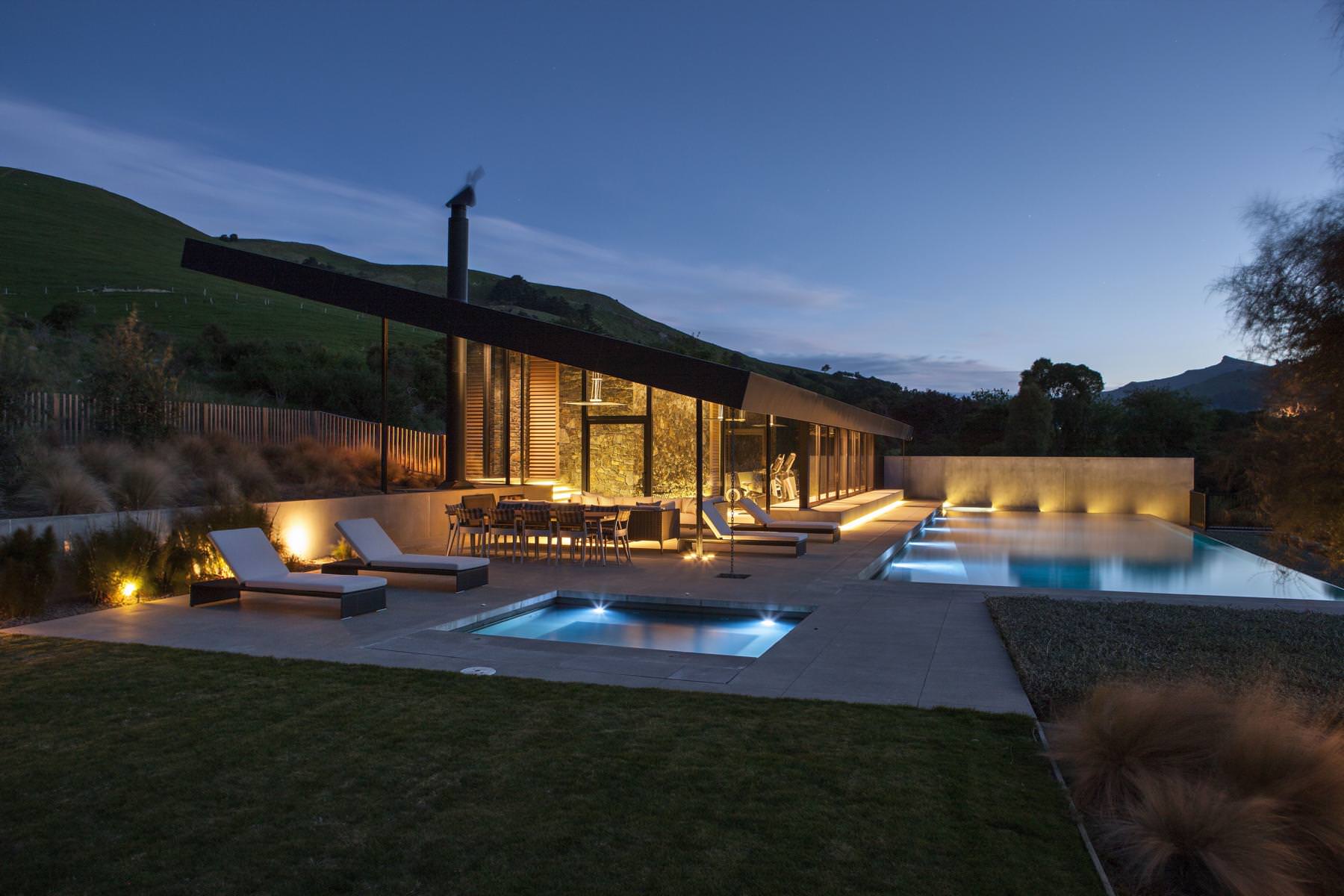 Relaxen Sie am Privatpool des Homestead