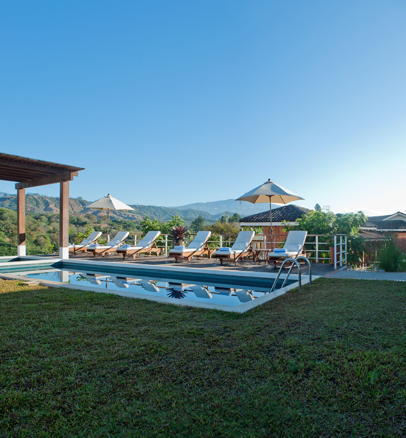 Entspannen Sie am Pool