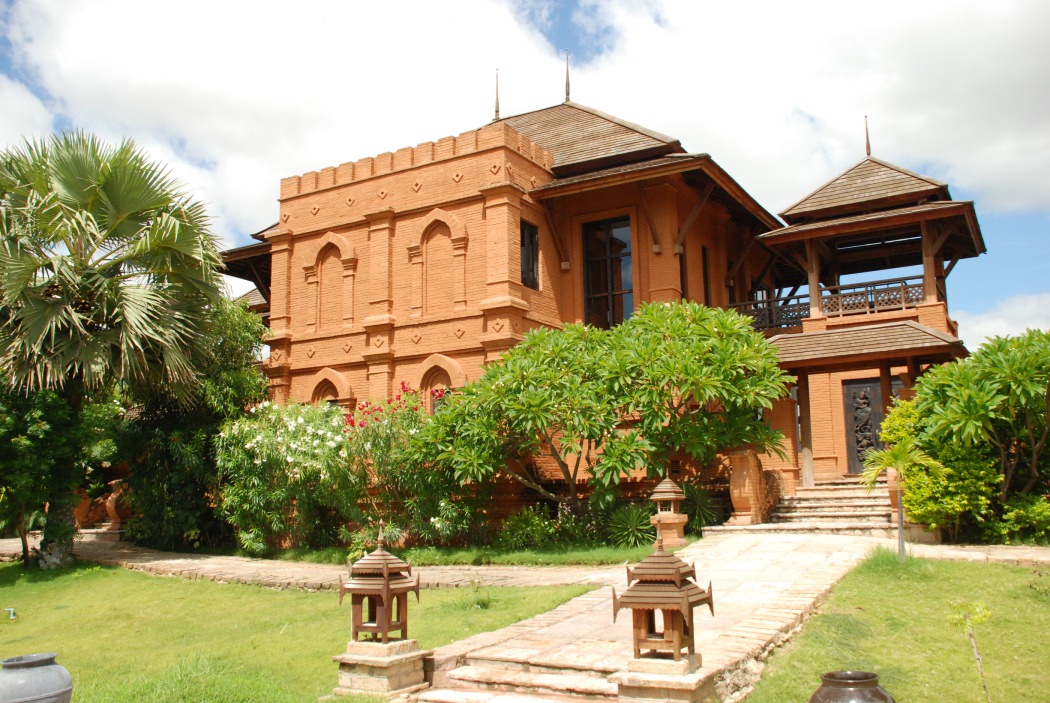 Grosszügige Villen des Resorts