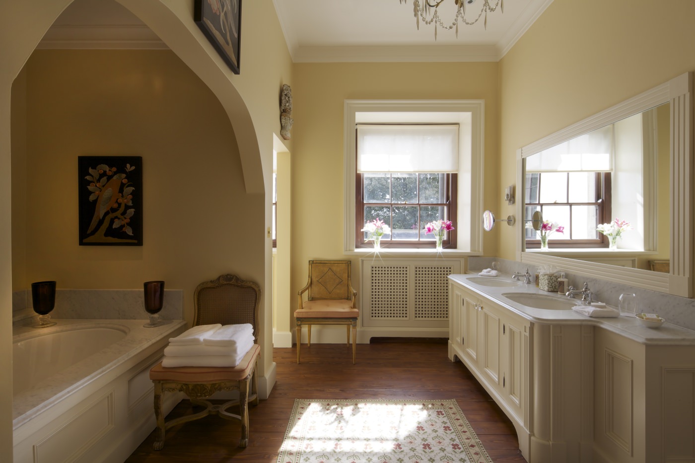 Wohlfühlen im gemütlichen Bad