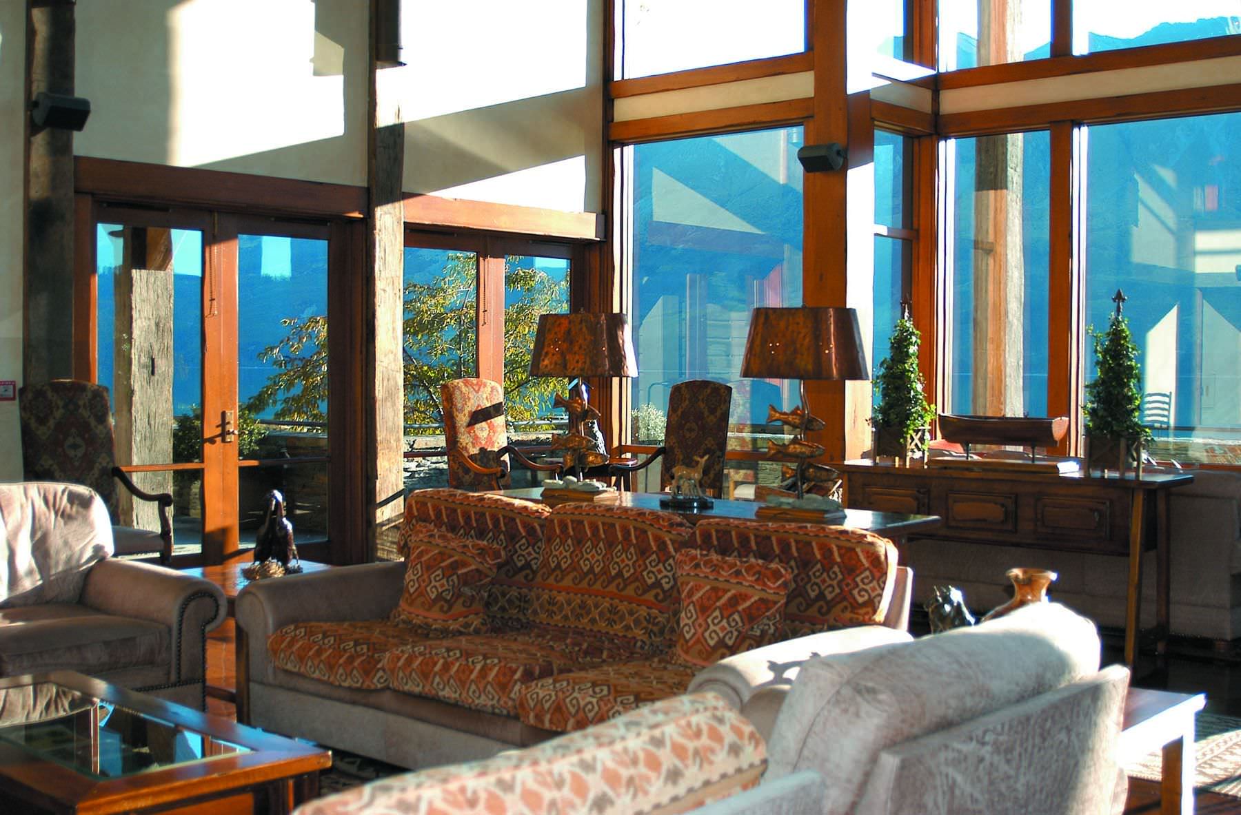 Relaxen Sie in der stilvollen Lounge