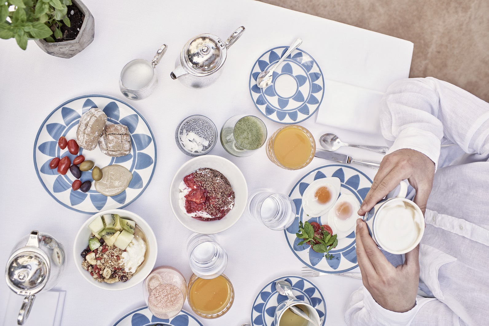 Frühstück für Gäste des neuen Haven Konzepts