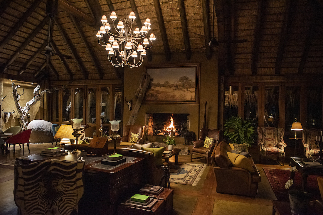 Die Lodge lädt zu geselligen Abenden ein 